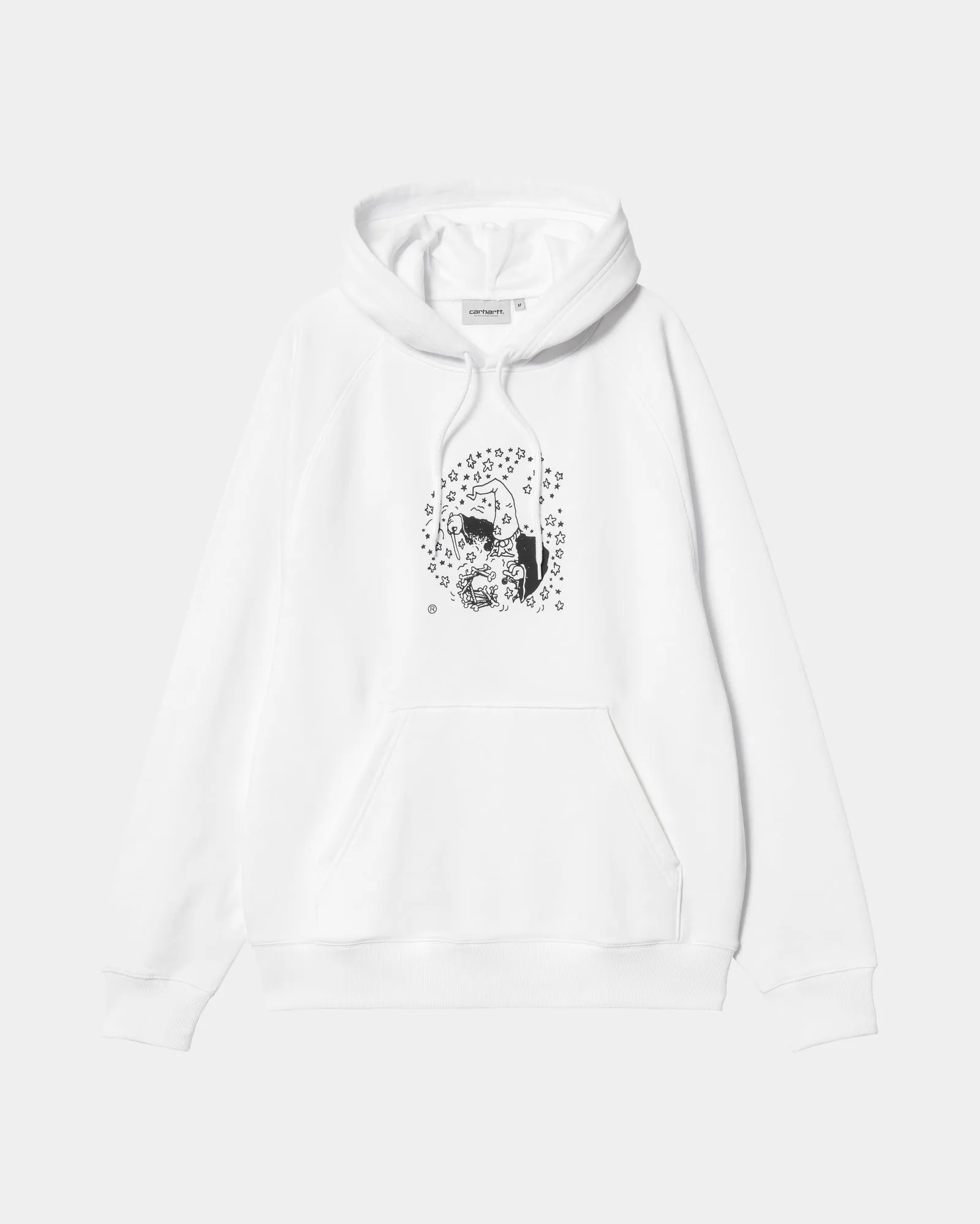 Hooded Hocus Pocus Sweatshirt | White / Black