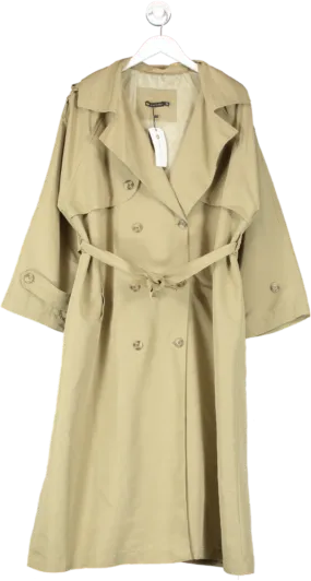 I saw it first Green Premium Oversized Trench Coat UK 12