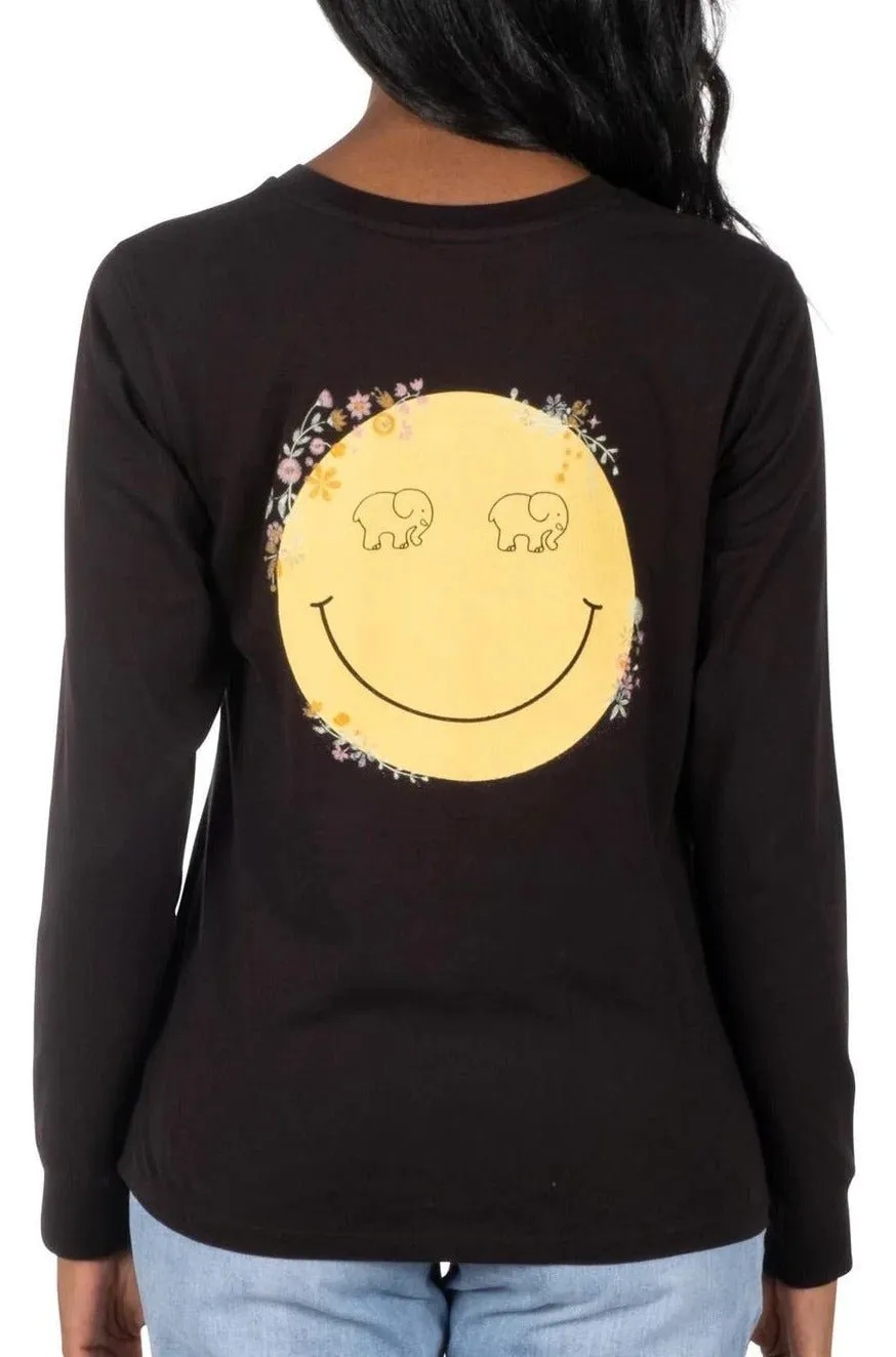 Ivory Ella Smiley T-Shirt