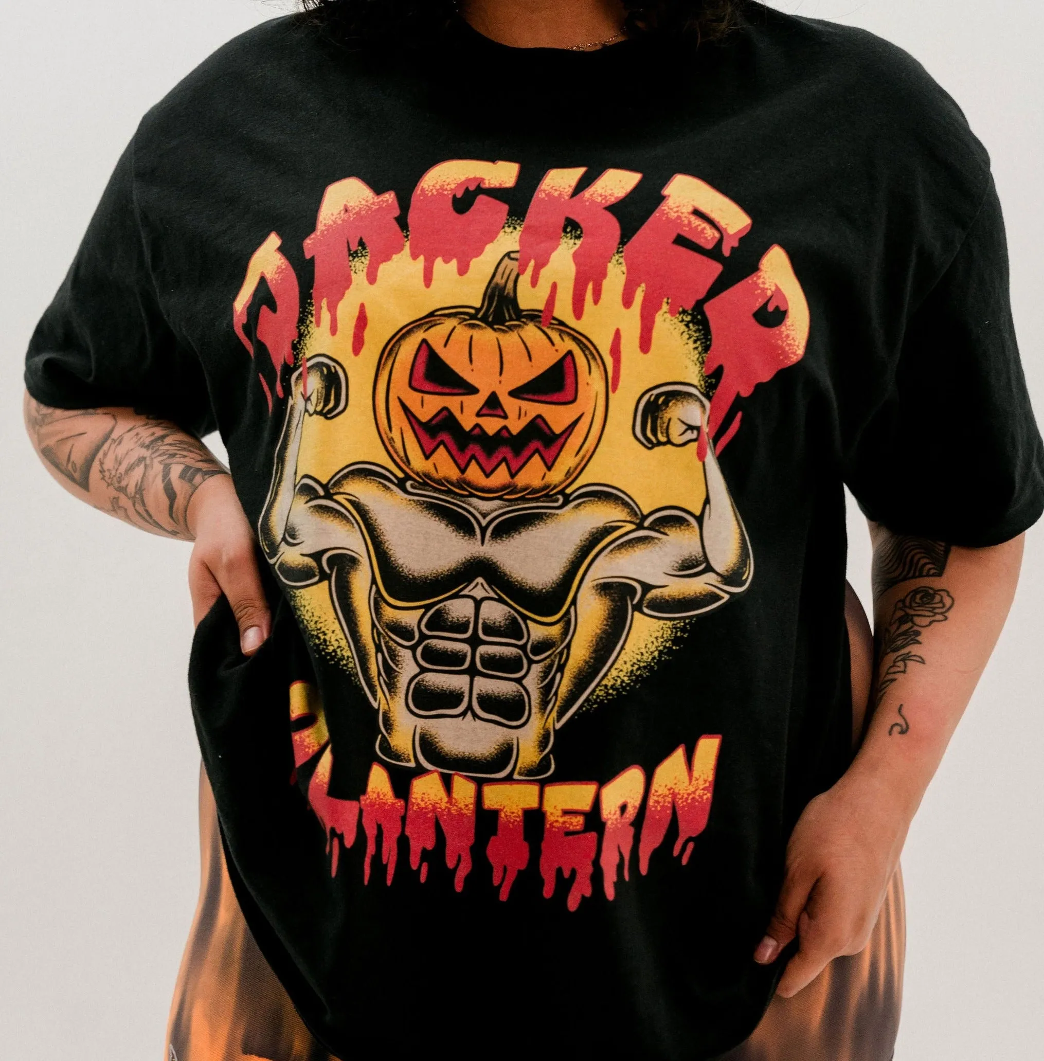 JACKED O'LANTERN (DOUBLE SIDED) - TEE