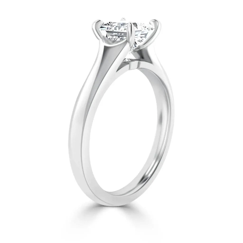 Juliette - 18ct White Gold - Asscher