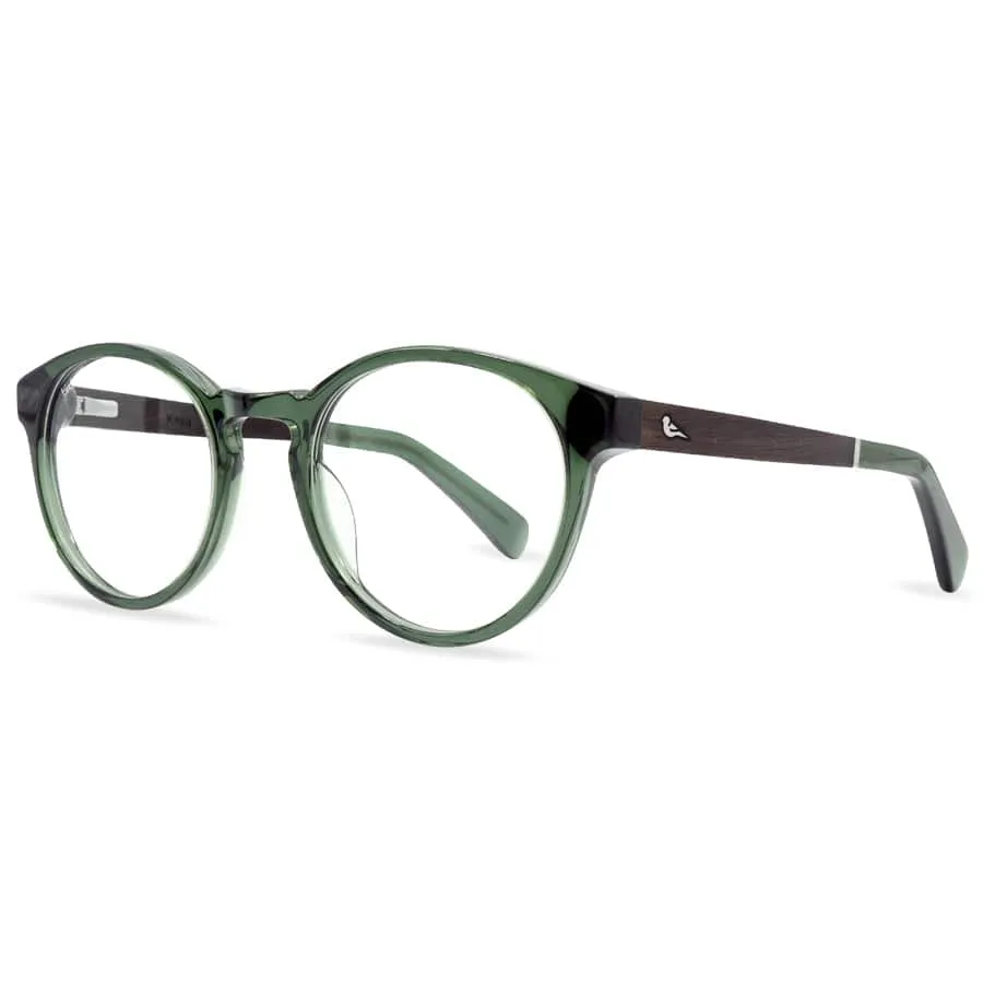 Kaka Sustainable Bio-Acetate Sunglasses | Olive Green