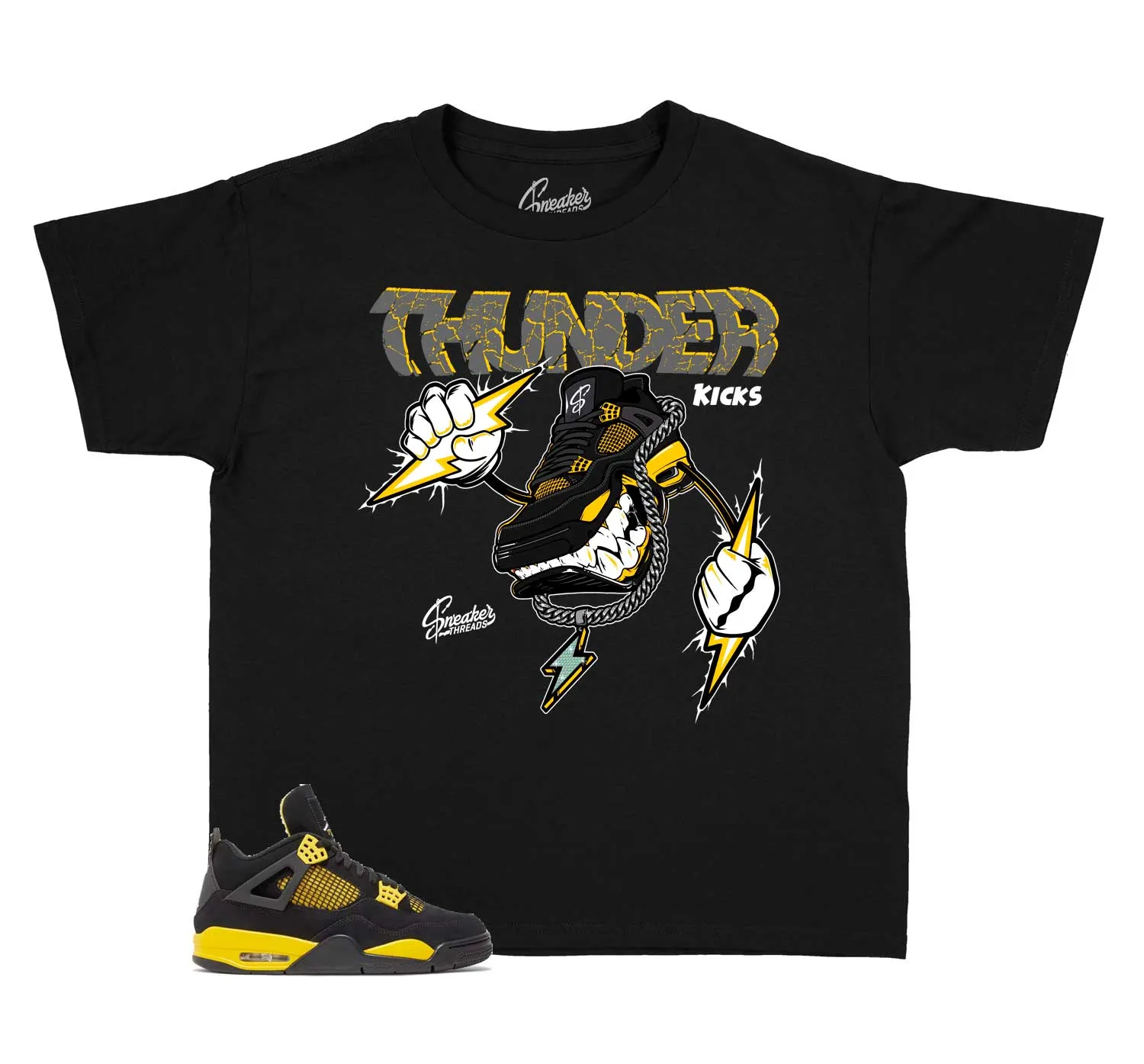 Kids - Thunder 4 Fly kicks Shirt