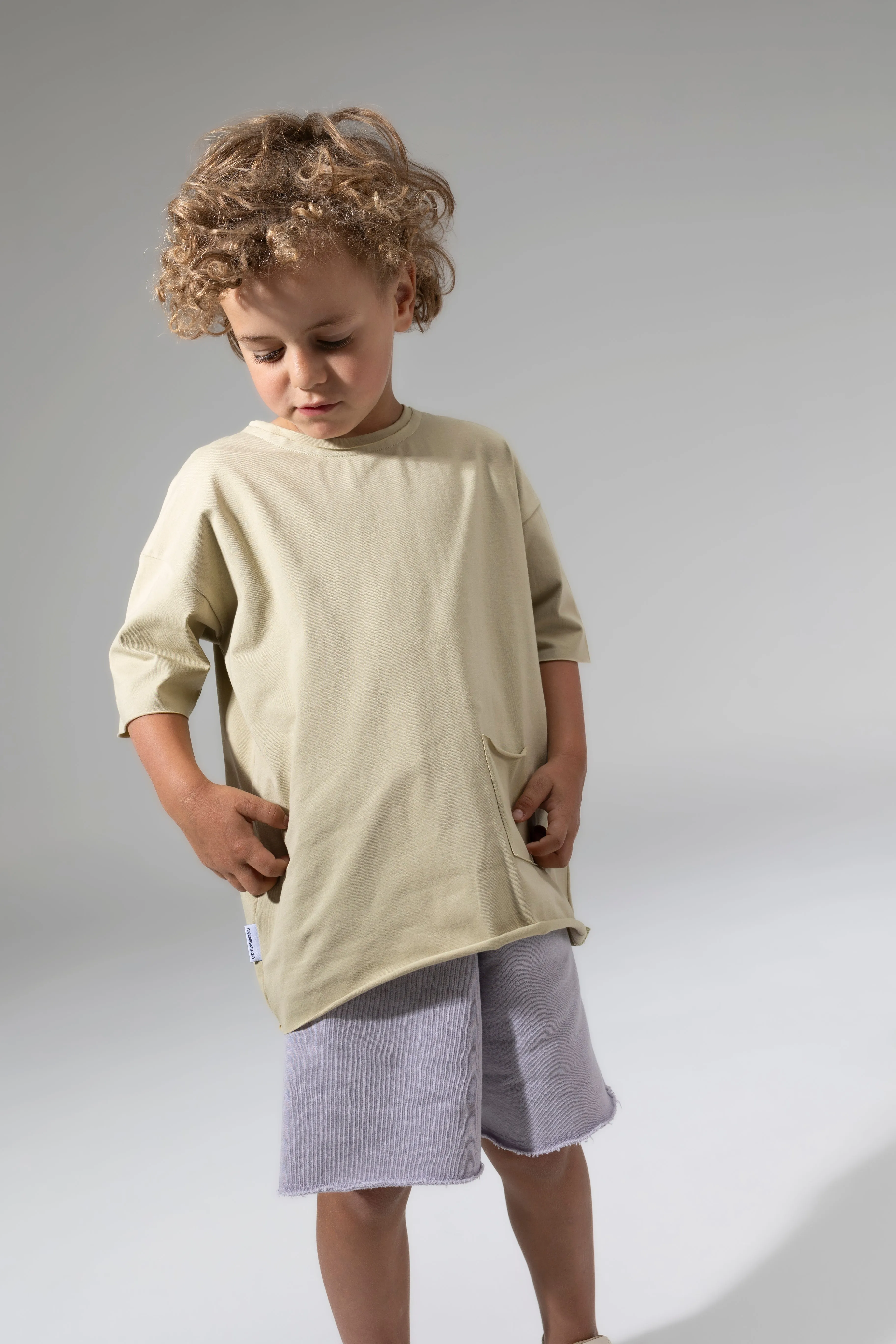 Kinder Short Oversized Raindrops