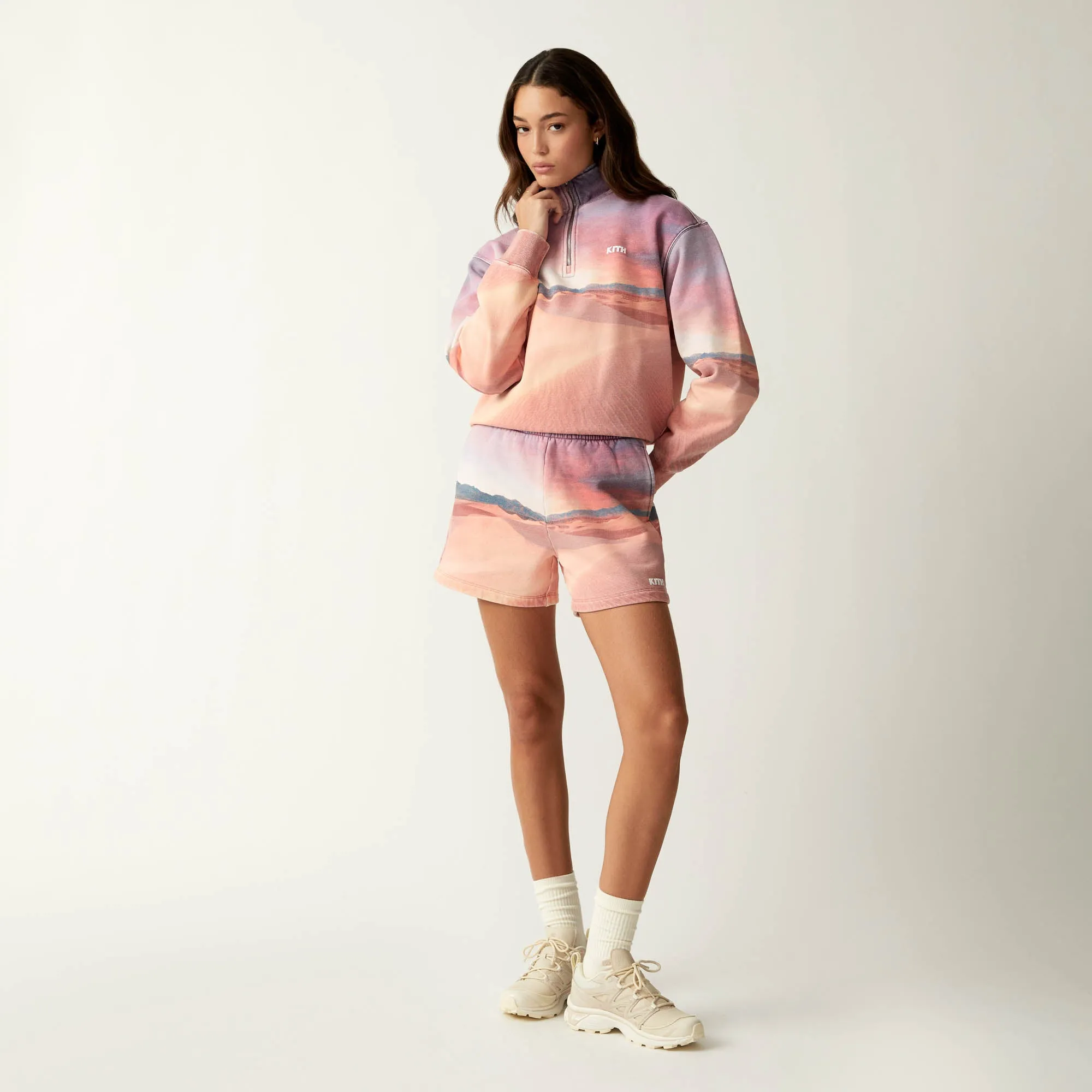 Kith Women Desert Sunset Hunter Quarter Zip - Mabel