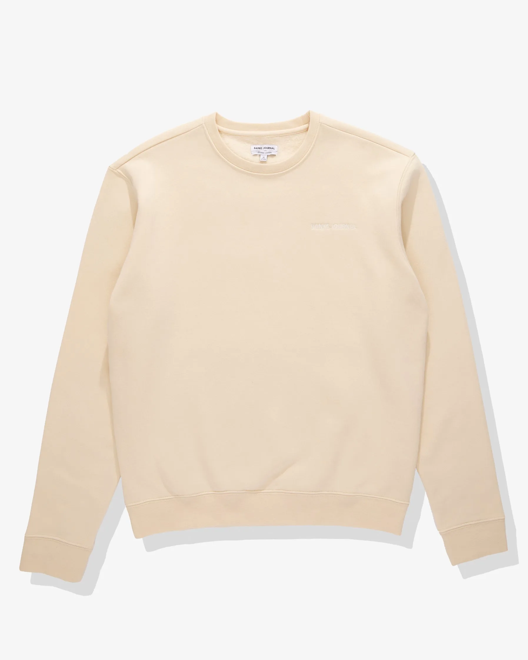 Label Crew Neck Fleece