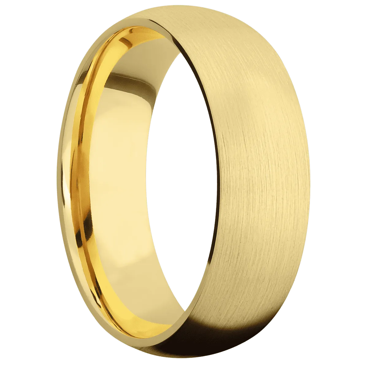 Lashbrook - 10K Yellow Gold   Satin Finish