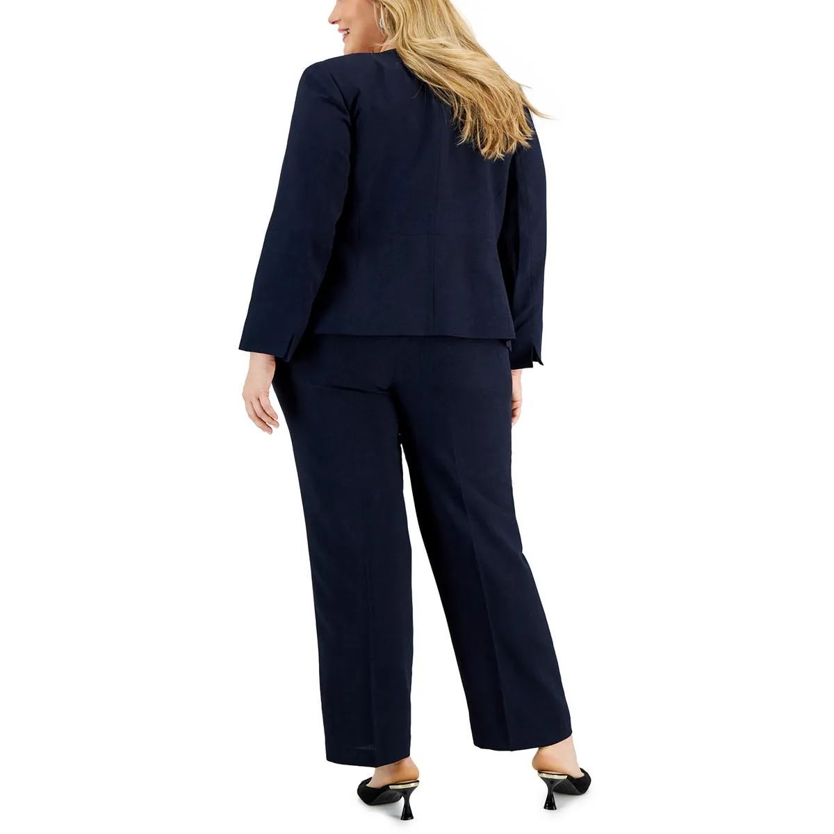 Le Suit Womens Plus Kate 2PC Business Pant Suit