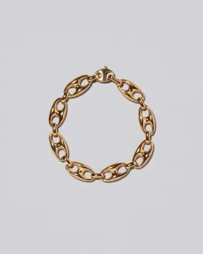 Lightweight Puff Anchor Link Bracelet