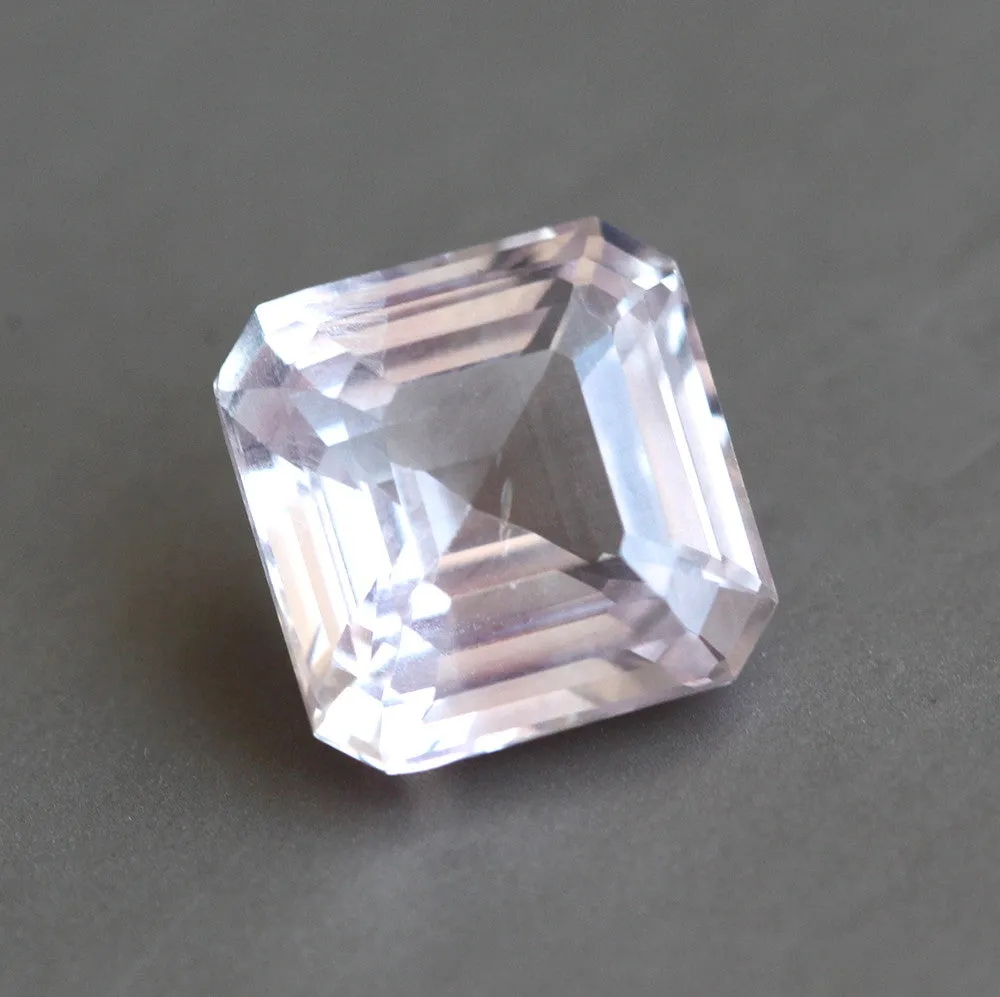 Loose 5.07 Ct Octagon Peach Pink Sapphire