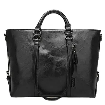 Luxury Designer Large PU Leather Shoulder Bag and Handbag