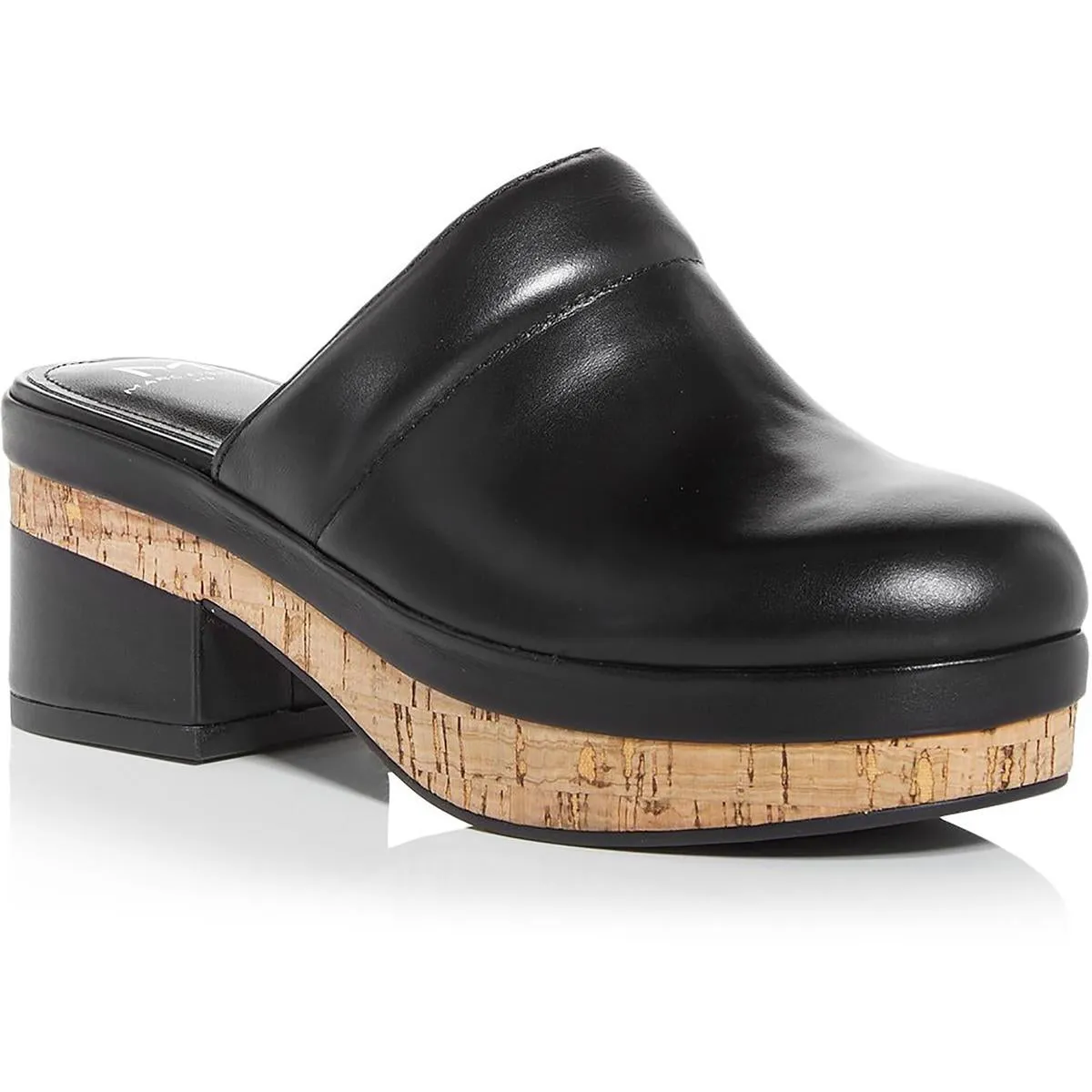 Marc Fisher LTD Womens Beckett Leather Slip On Clogs