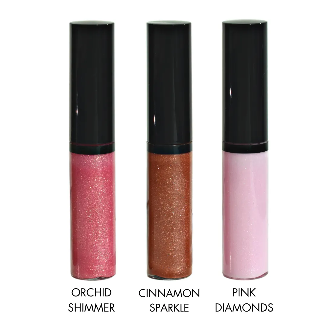 Market Live: Perfect Shimmer Lip Gloss Trio by Genie Beauty (Ships in 2-3 Weeks)