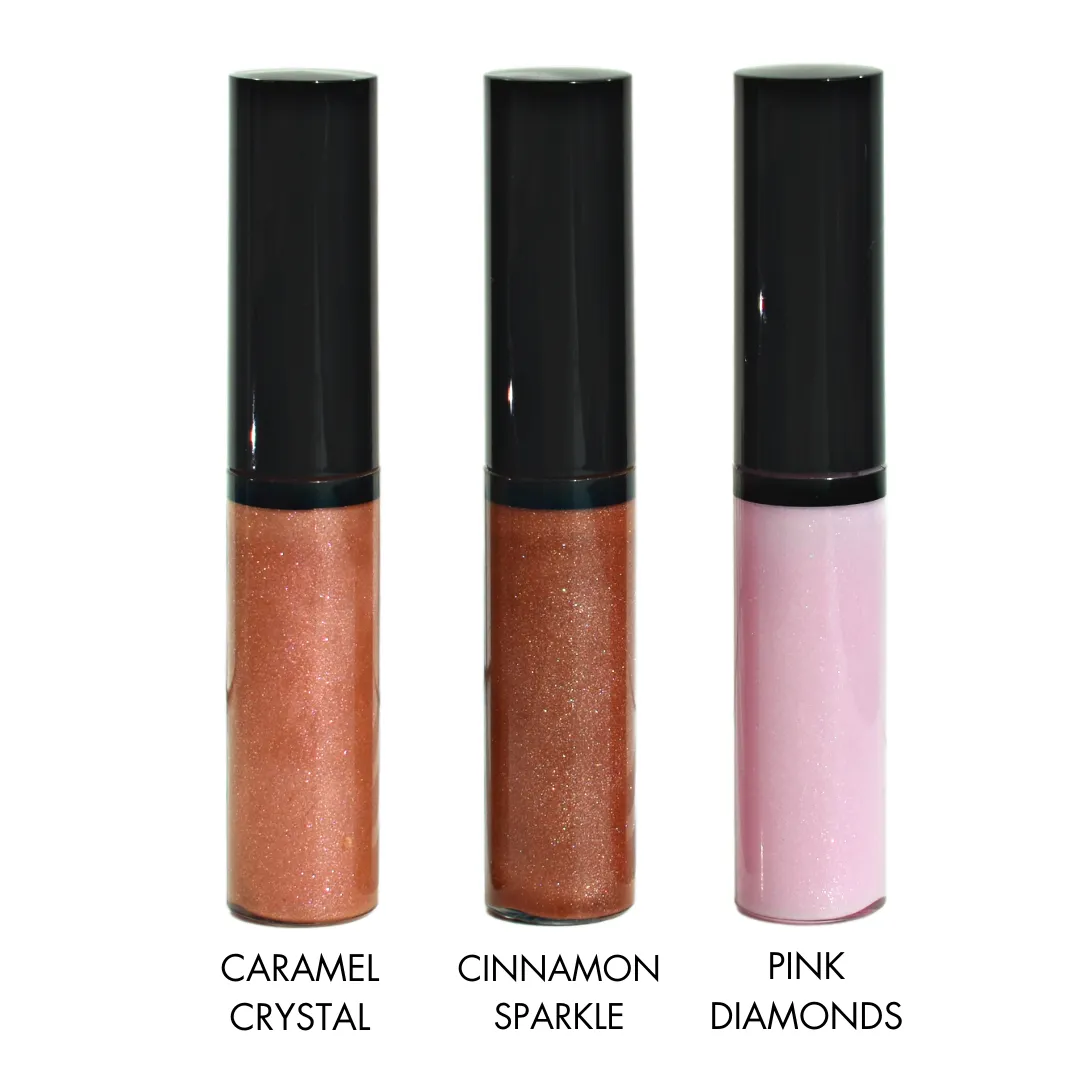 Market Live: Perfect Shimmer Lip Gloss Trio by Genie Beauty (Ships in 2-3 Weeks)