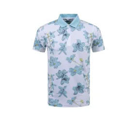 Mattr Verdant Polo Bright White/Tropical Aqua 53875301