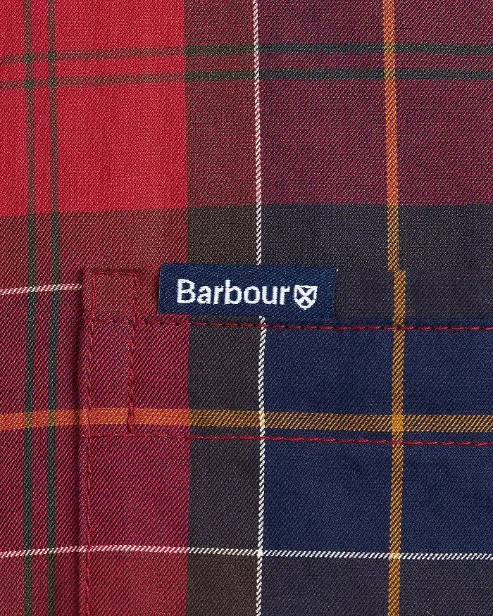 Men's Barbour | Wetheram Tailored Shirt | Red