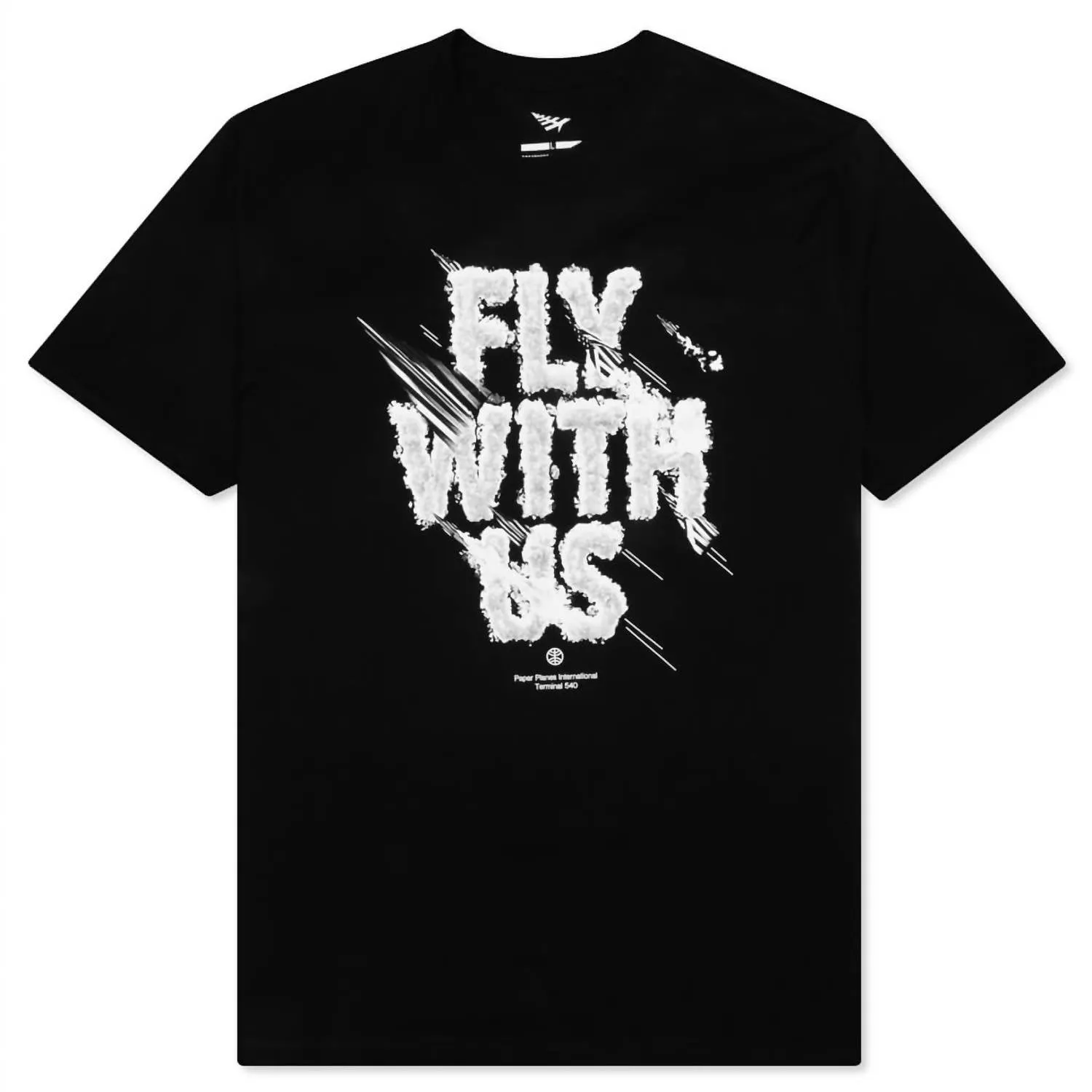 Men's Fly With Us Tee In Black