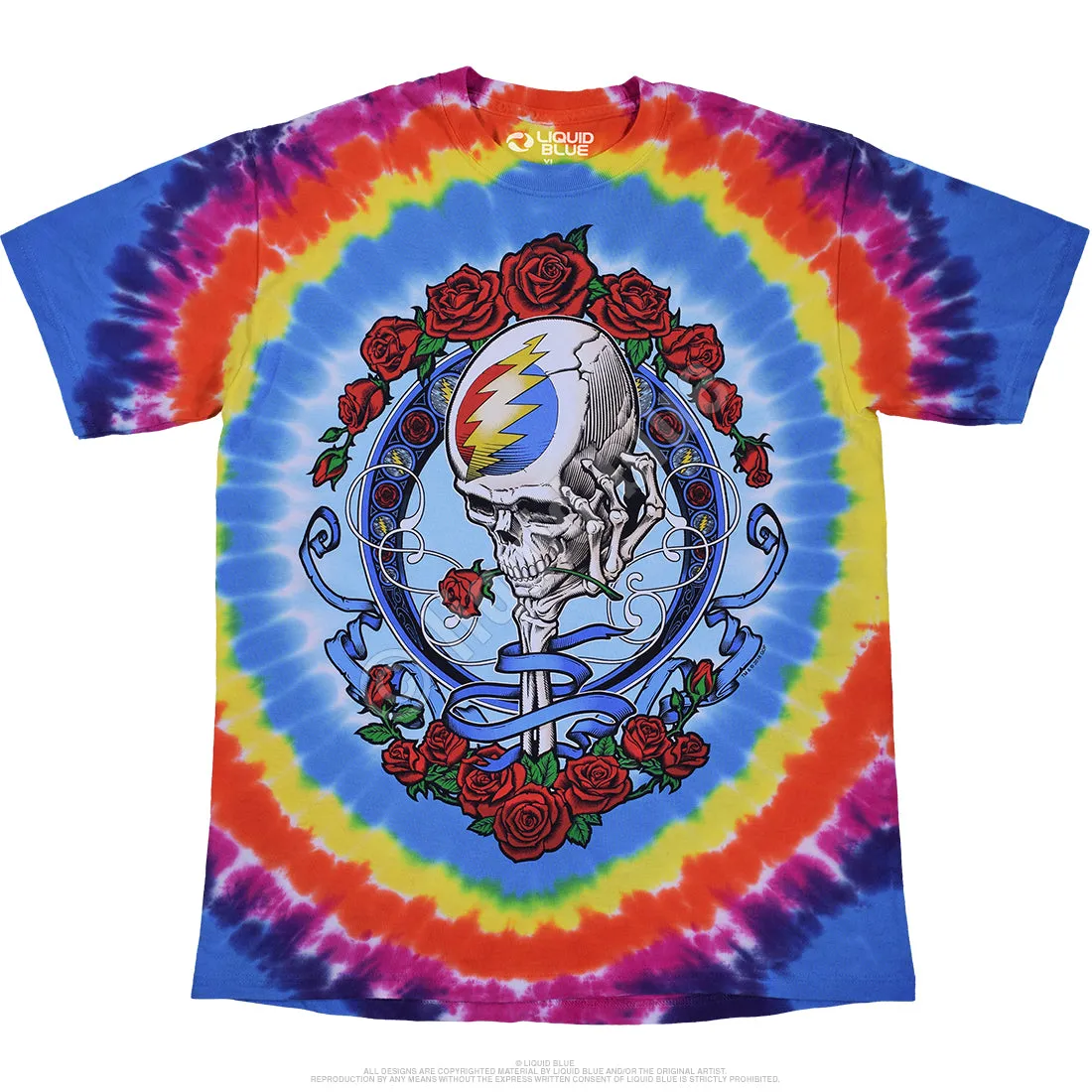 NEVER DEAD TIE-DYE TEE