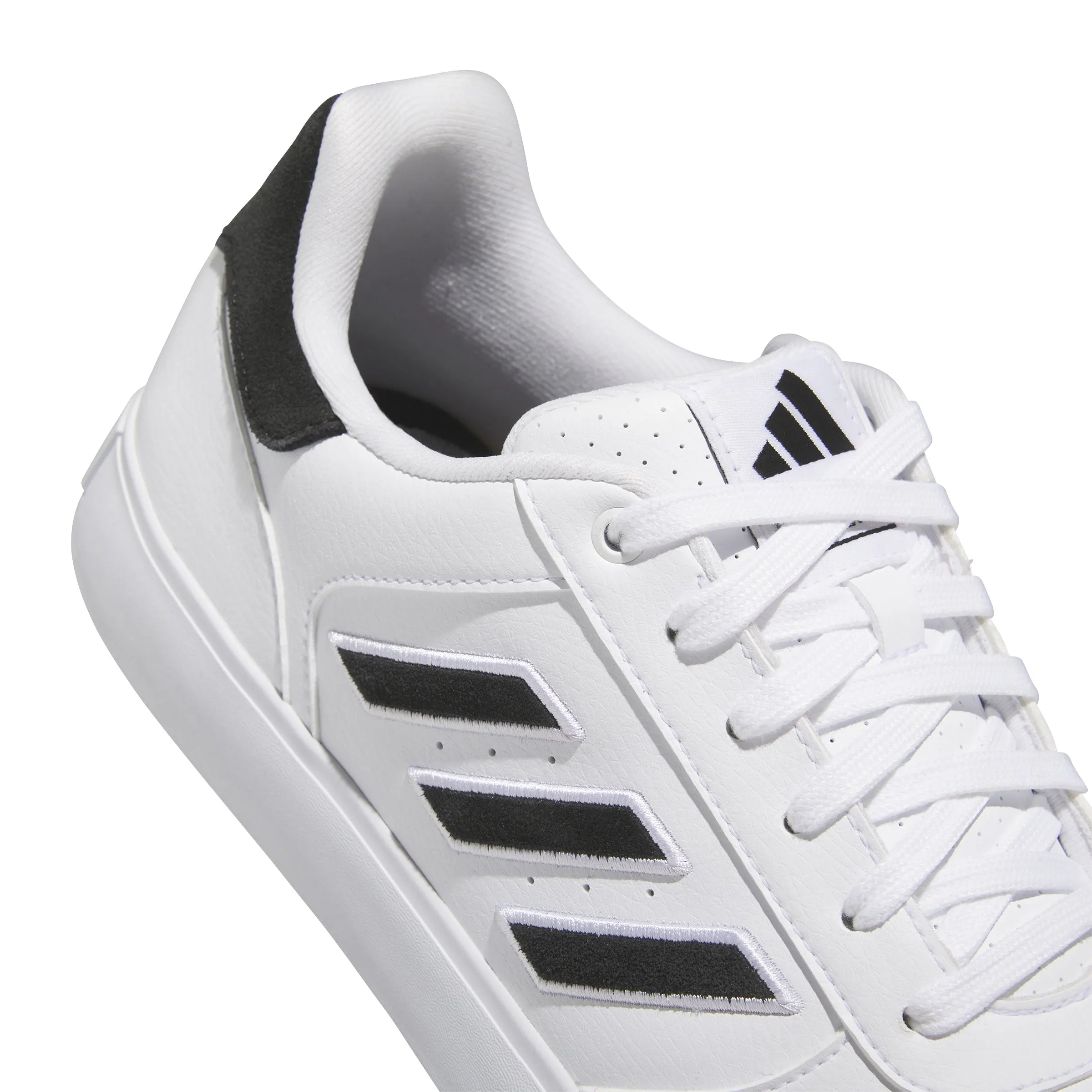 NEW adidas Retrocross 24 Spikeless Golf Shoes - White/Court Black/Gum4