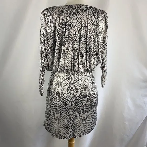 NWTParkerBlack Print Wrap Dress