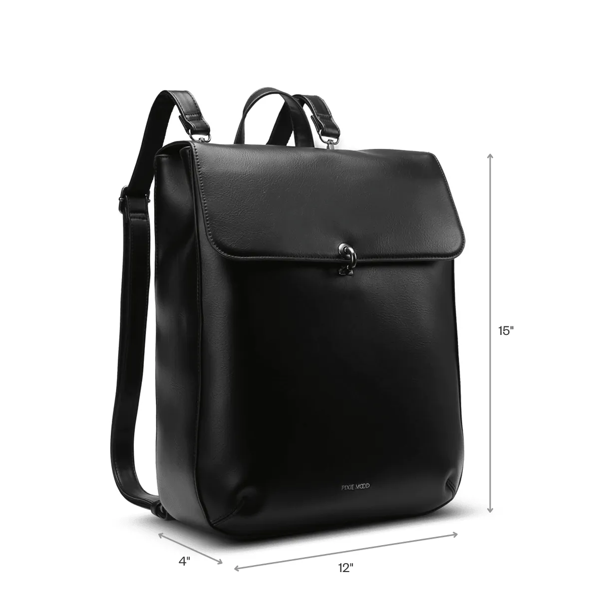 Nyla Large Vegan Leather Backpack | Multiple Colours