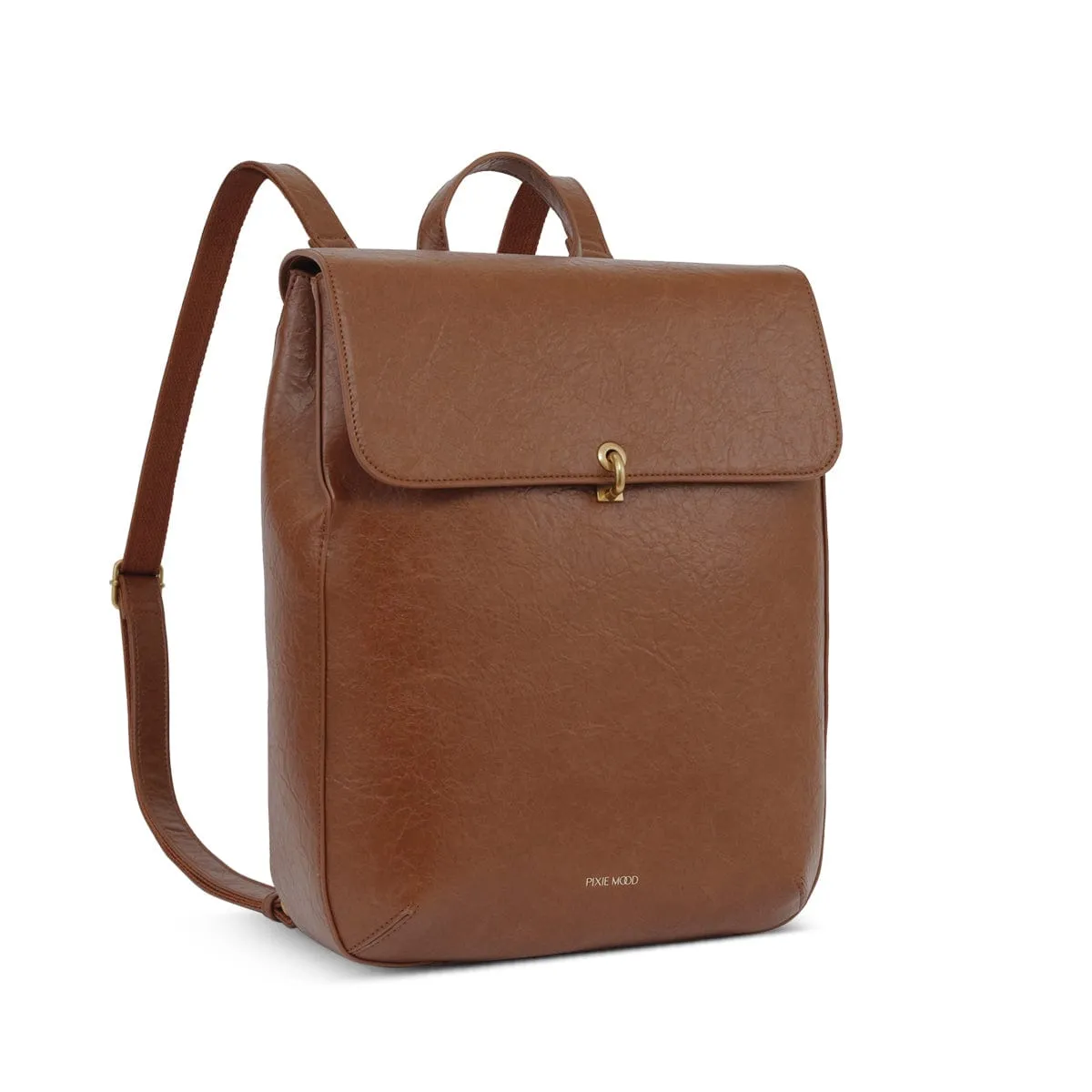 Nyla Large Vegan Leather Backpack | Multiple Colours