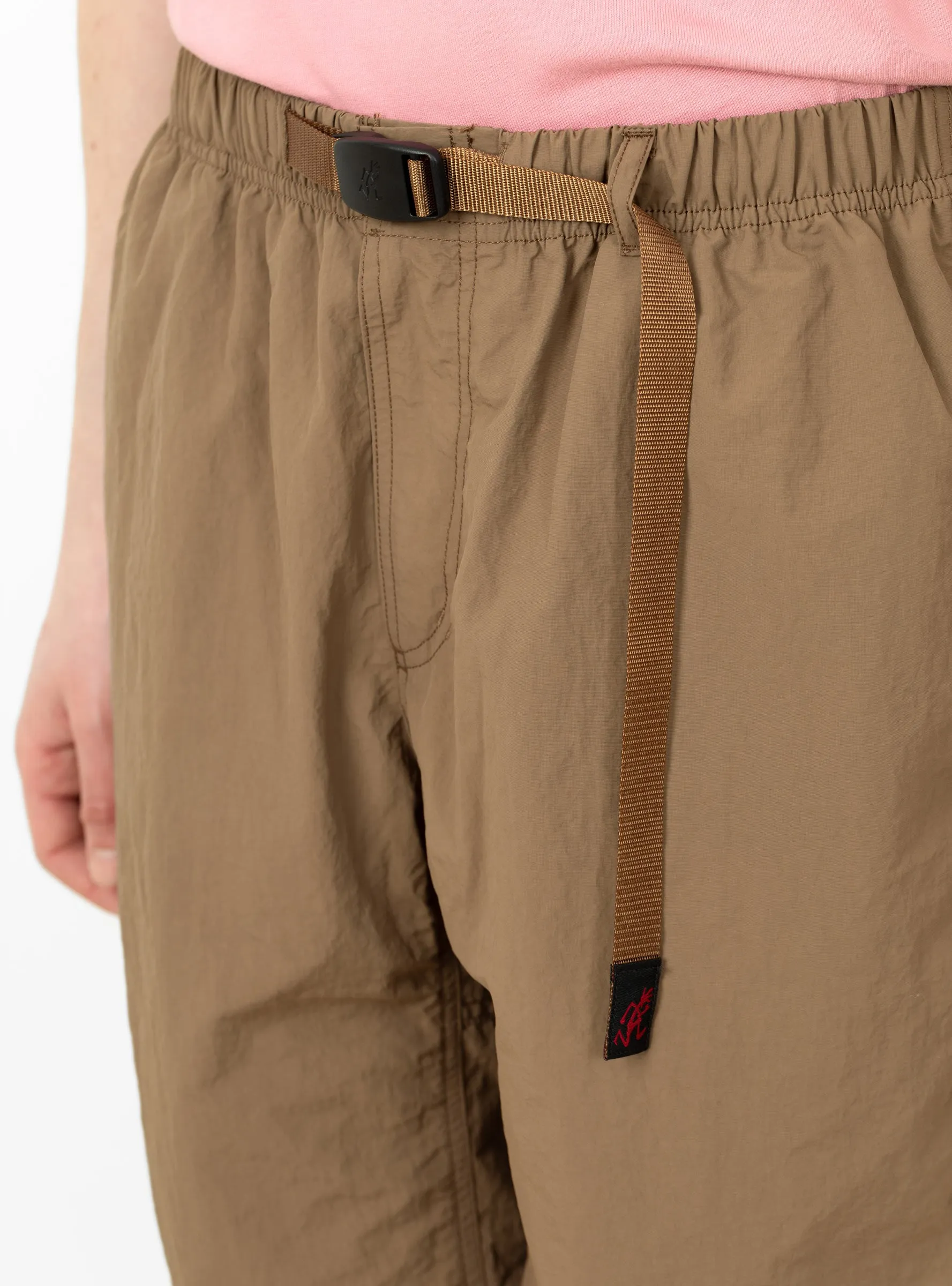 Nylon Loose Short Coyote