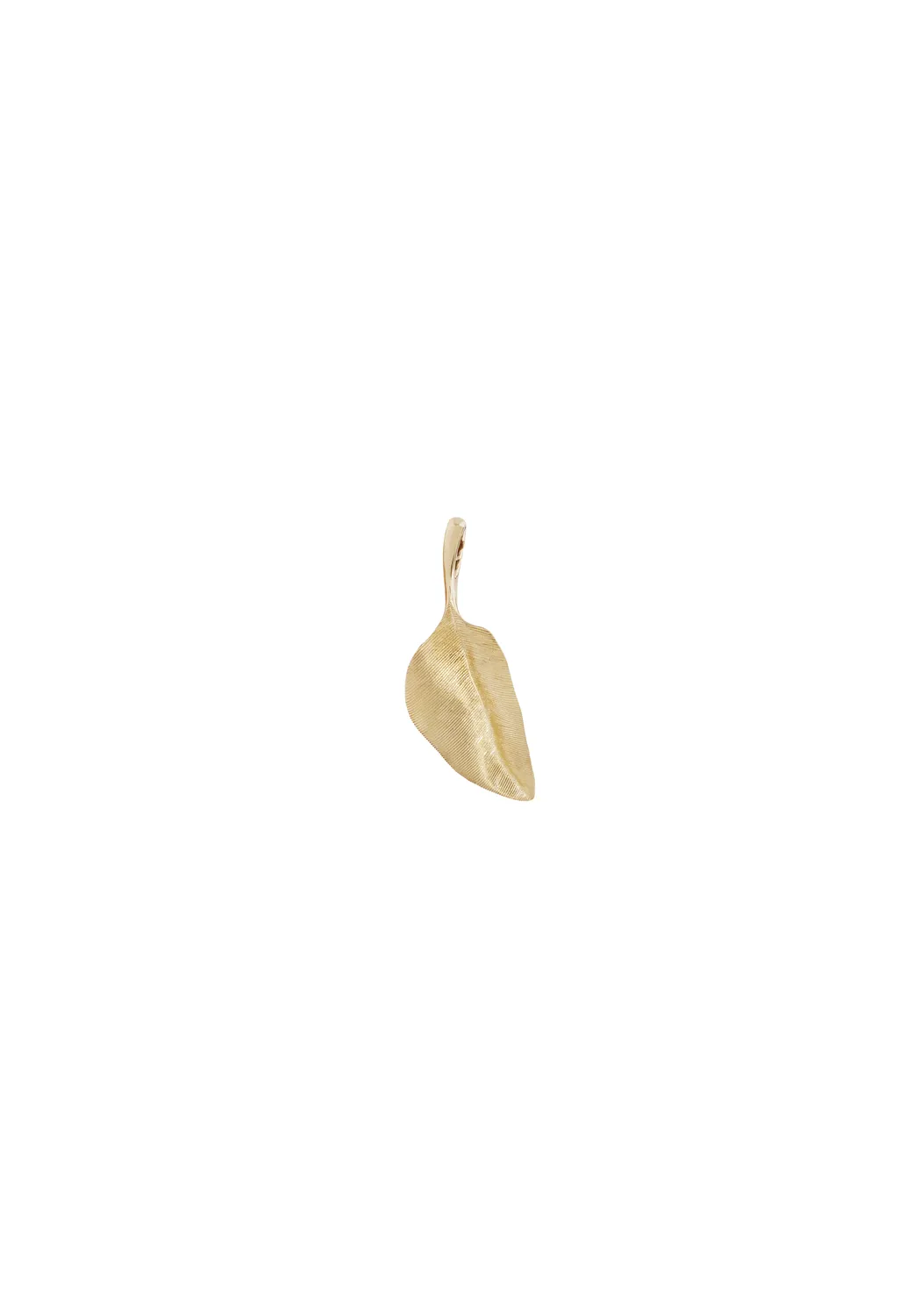 Ole Lynggaard Leaves 18K Yellow Gold Leaf Pendant | 3cm