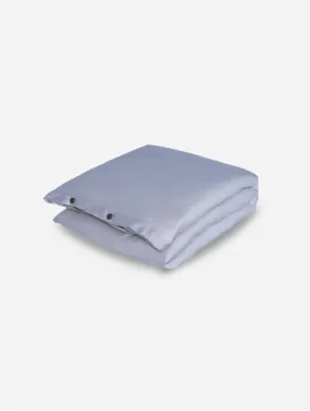 Organic Vegan Eucalyptus Silk Duvet Cover | Sky Blue