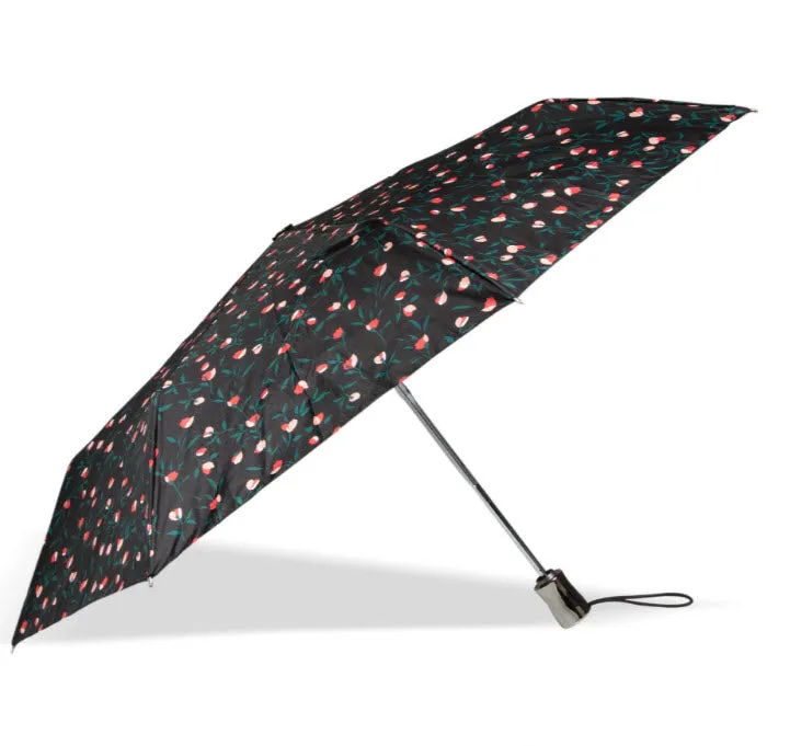 Parapluie pliant X-TRA Solide Isotoner 09406 Fleur Lya