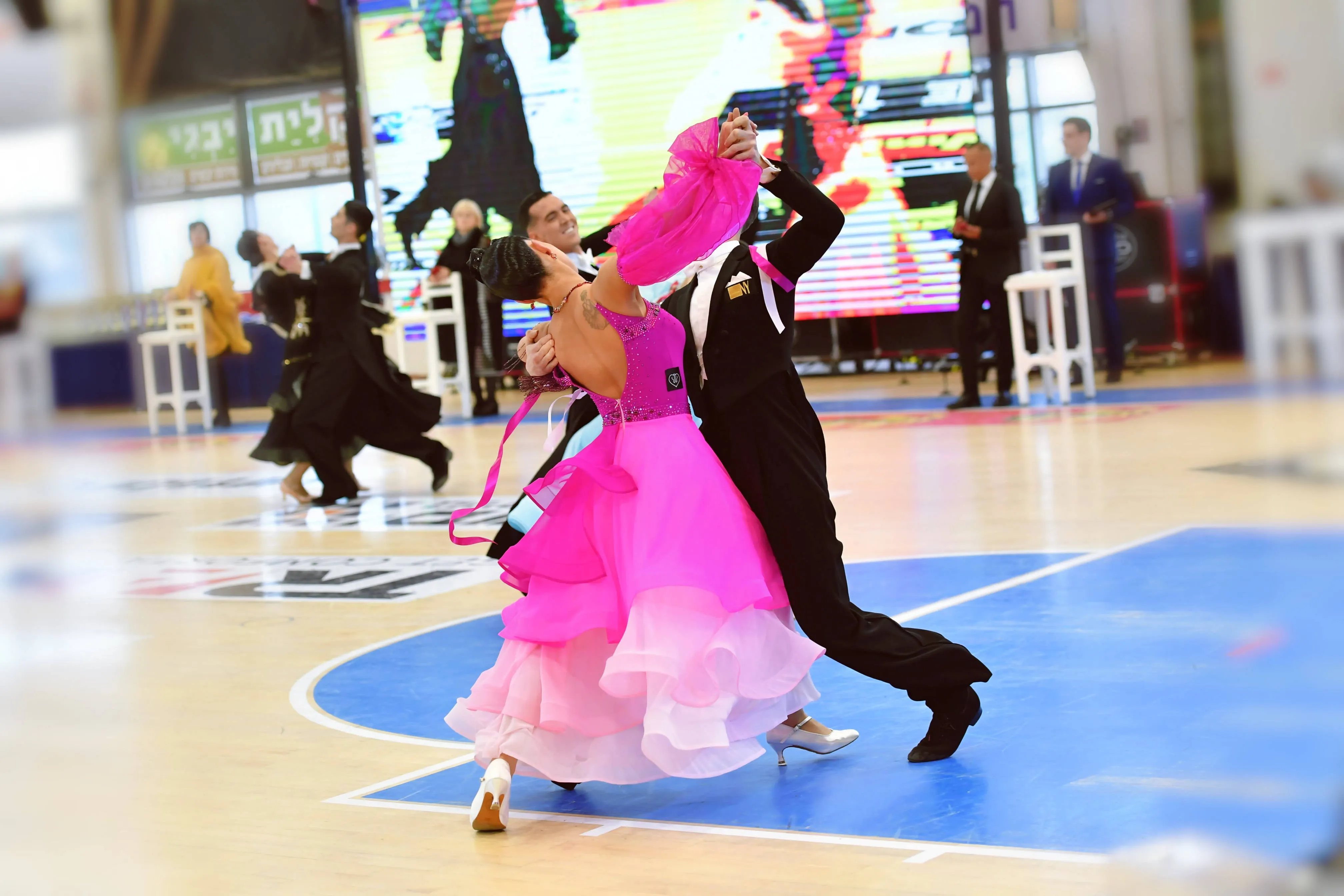 Pink Degrade Ballroom Dress