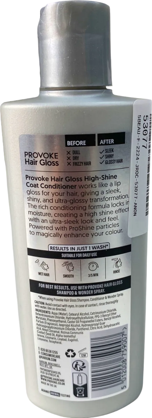 PRO:VOKE Hair Gloss High-Shine Coat Conditioner 200ml