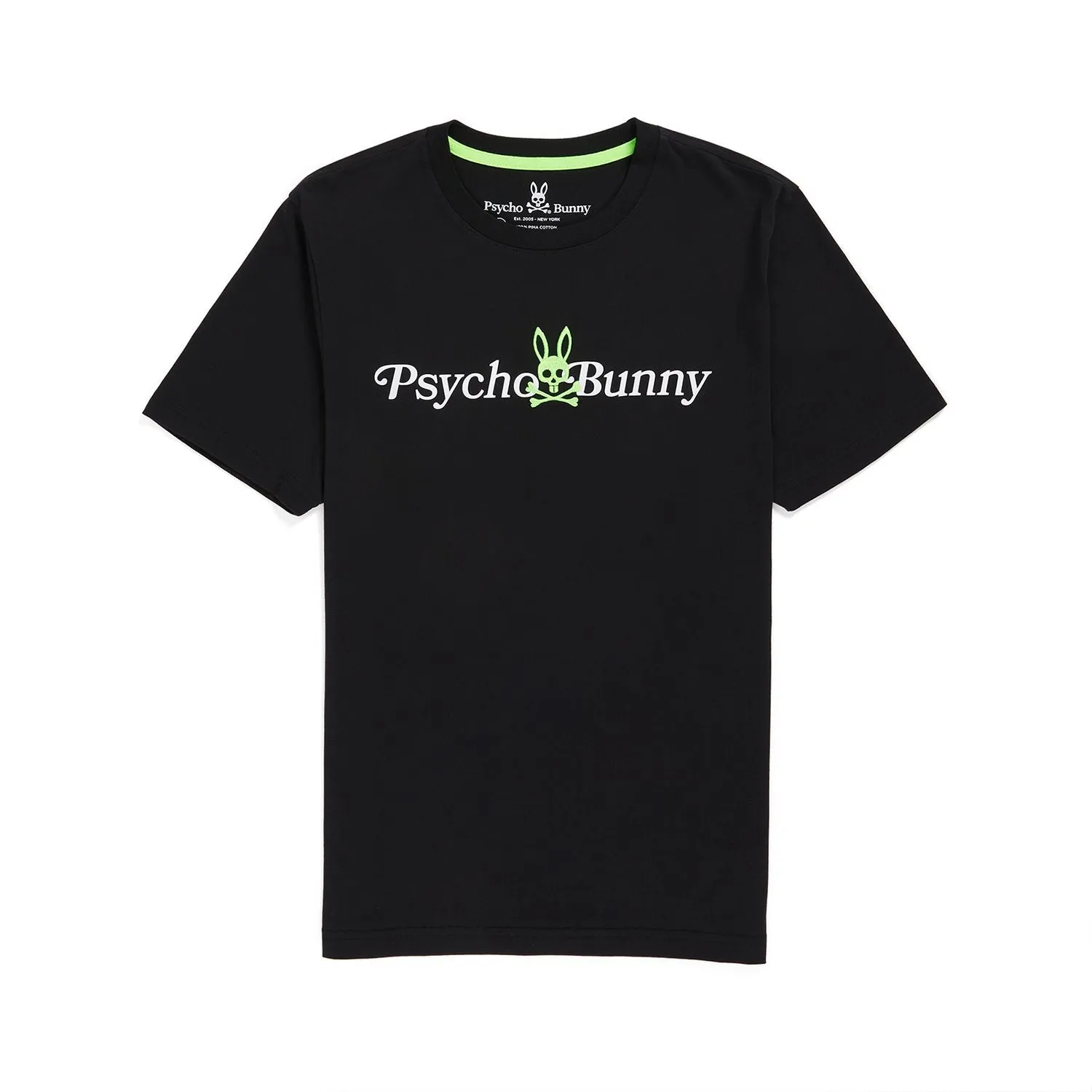 Psycho Bunny Mens Cortlandt Tee - Black