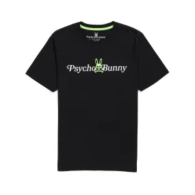 Psycho Bunny Mens Cortlandt Tee - Black