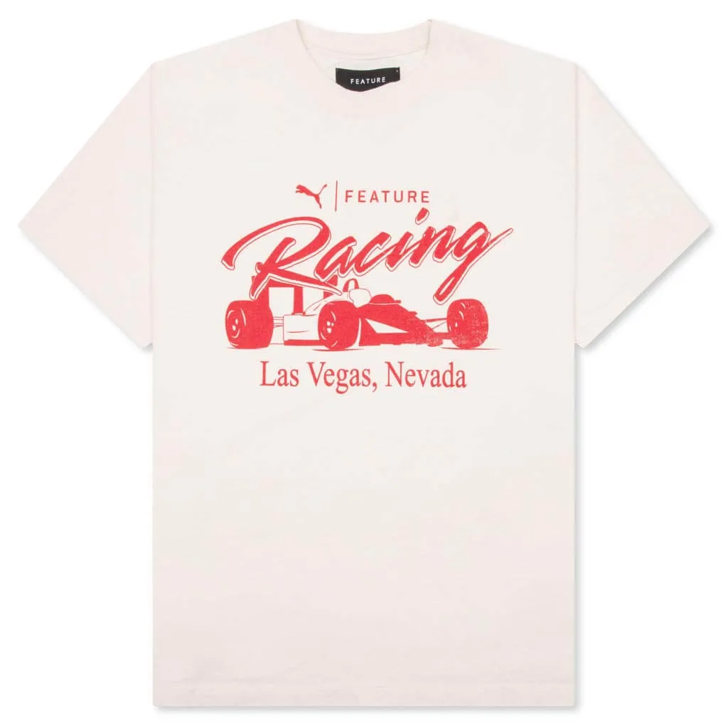 Puma x Feature Racing Tee - Cannoli Cream