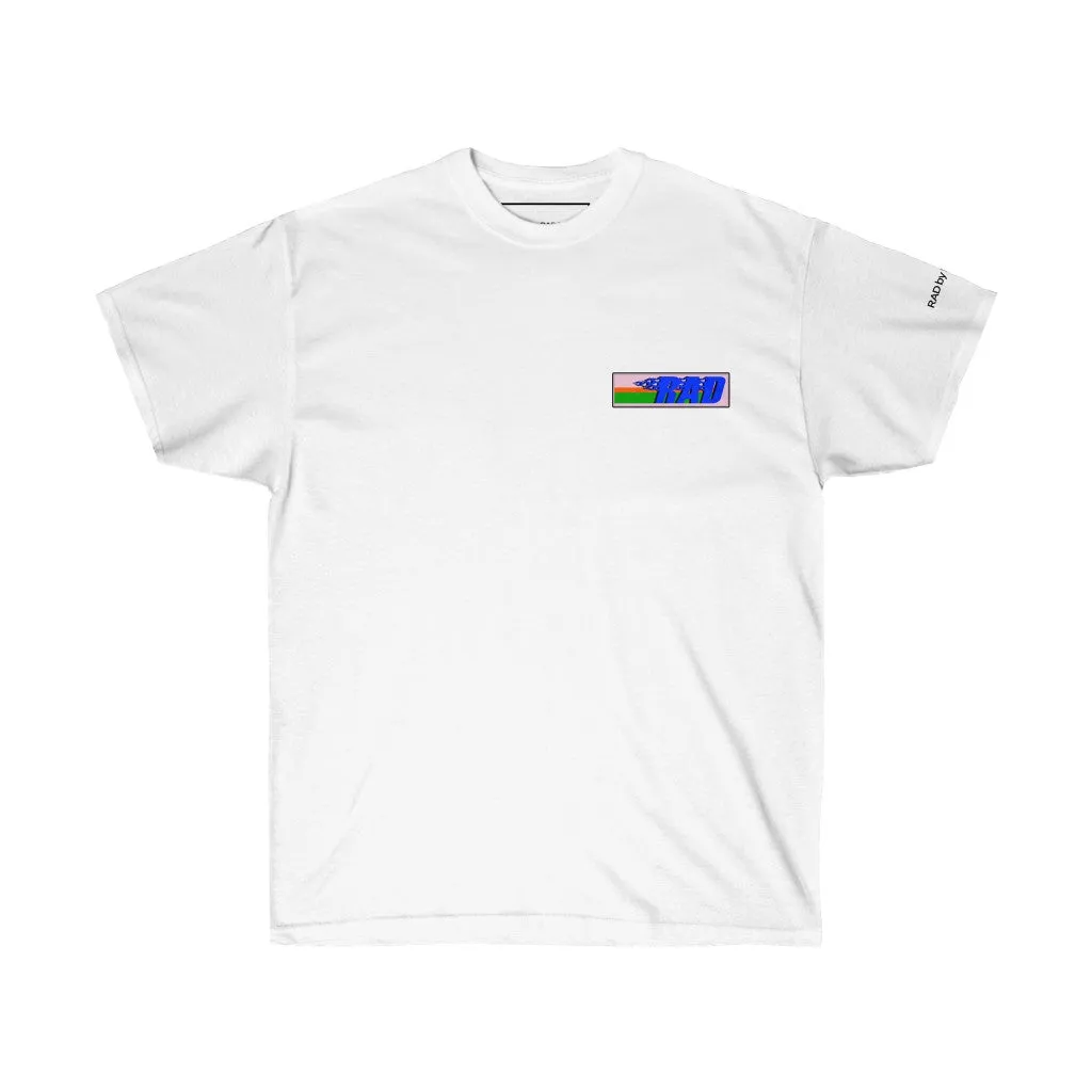 RAD FLAME 2.0 ULTRA TEE - WHITE