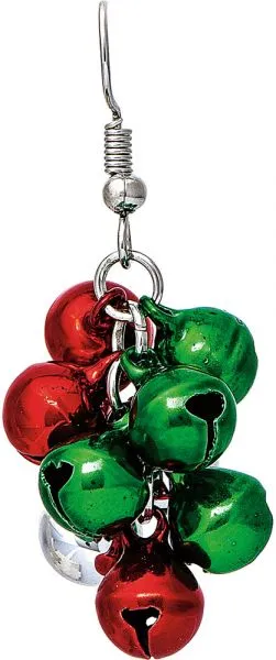 Rain - Multi Jingle Bells Bunch Earring