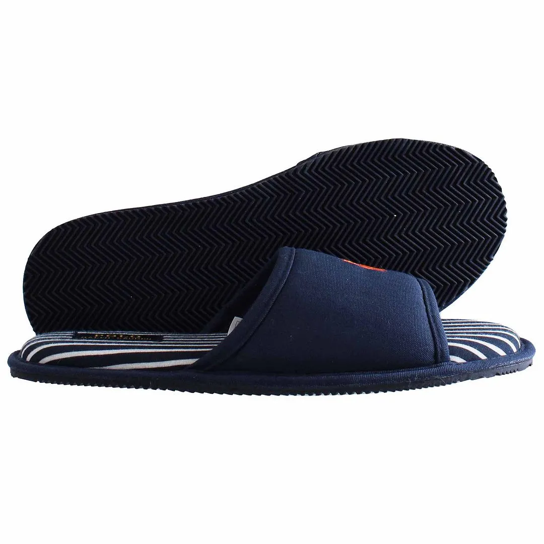 Ralph Lauren Mule Antero Blue Mens Slippers