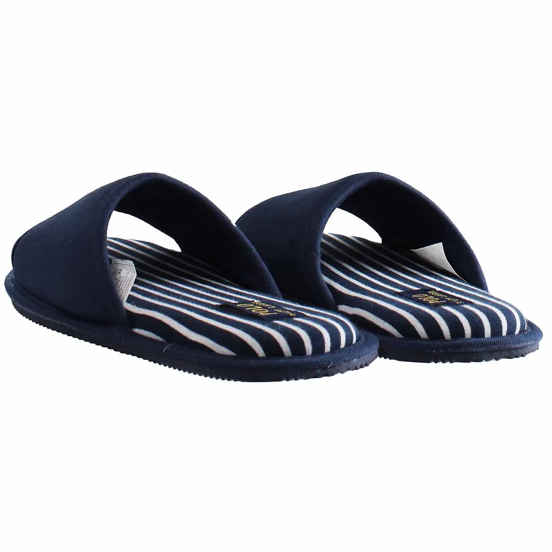 Ralph Lauren Mule Antero Blue Mens Slippers