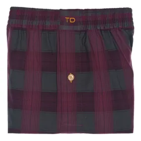 Red Check Boxer Short