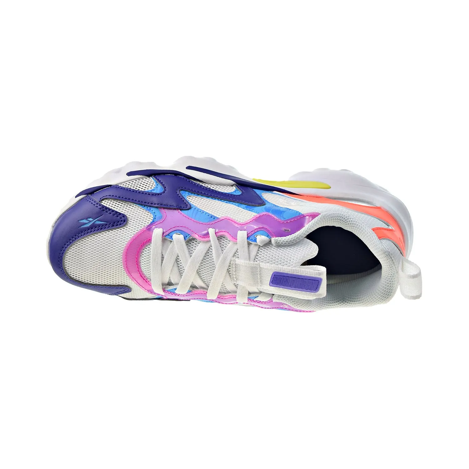 Reebok DMX Series 1000 Men's Shoes White-Solar Yellow-Pink