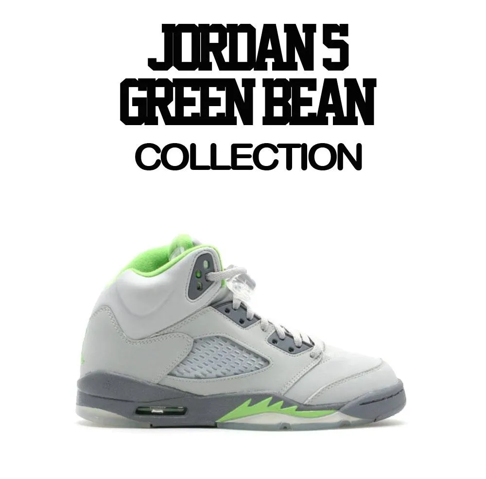 Retro 5 Green Bean Fly Kicks Shirt