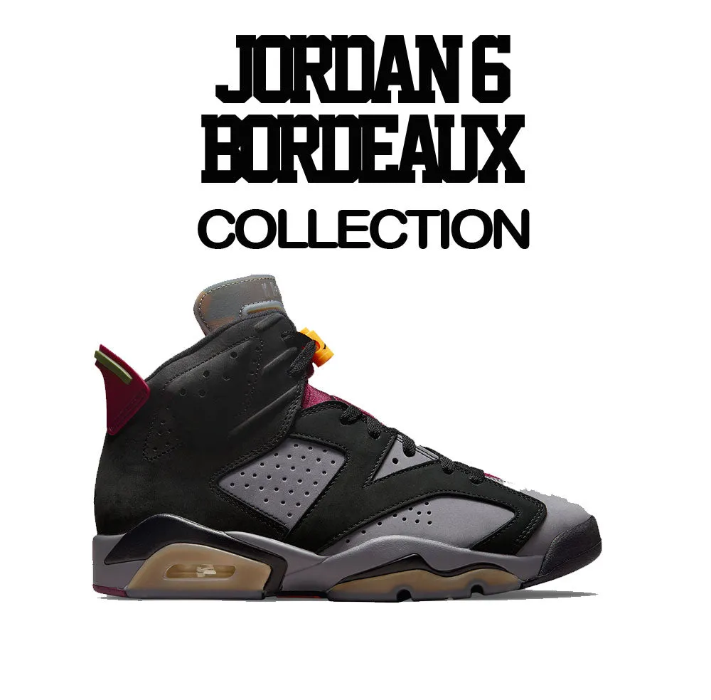 Retro 6 Bordeaux Fly Kicks Shirt