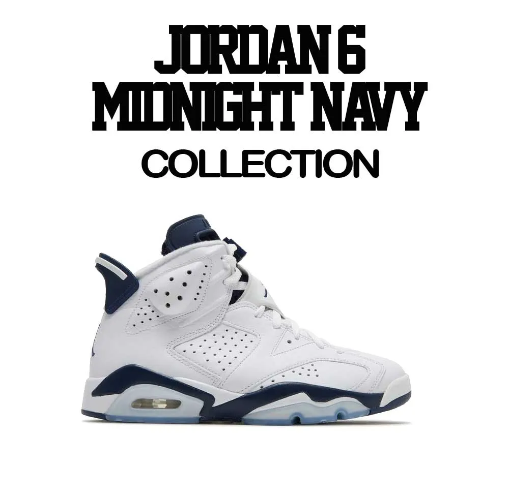 Retro 6 Midnight Navy Fly Kicks Shirt