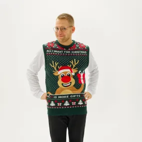 Rudolphs Christmas Vest - Herre