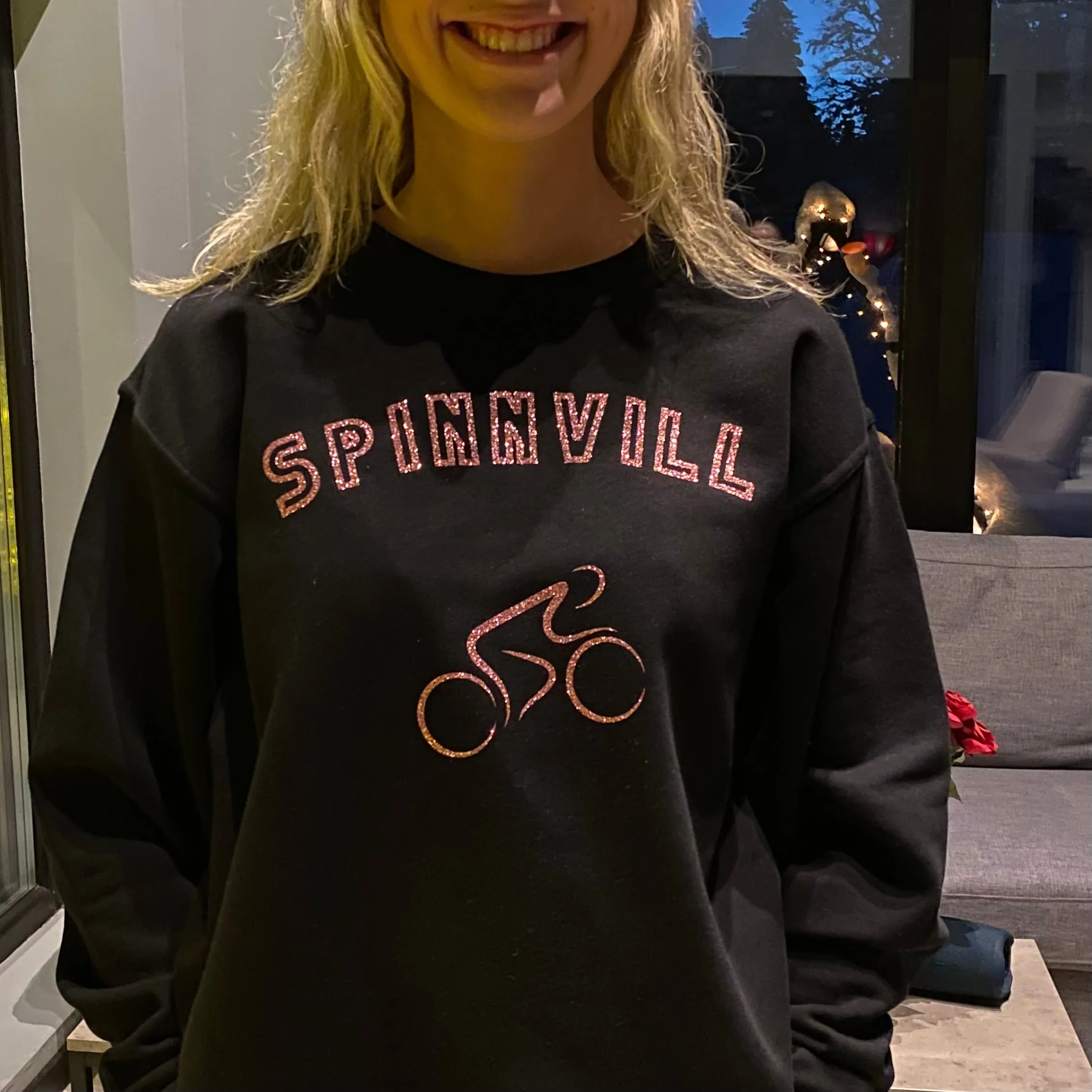 SPINNVILL - Genser - Sweater med sykkel motiv