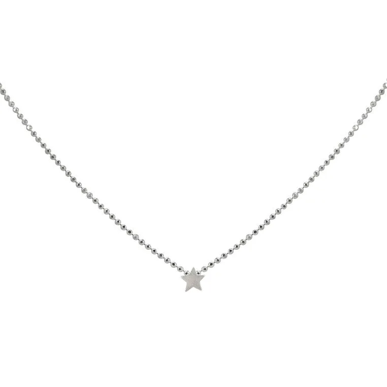 Sterling Silver Star Necklace