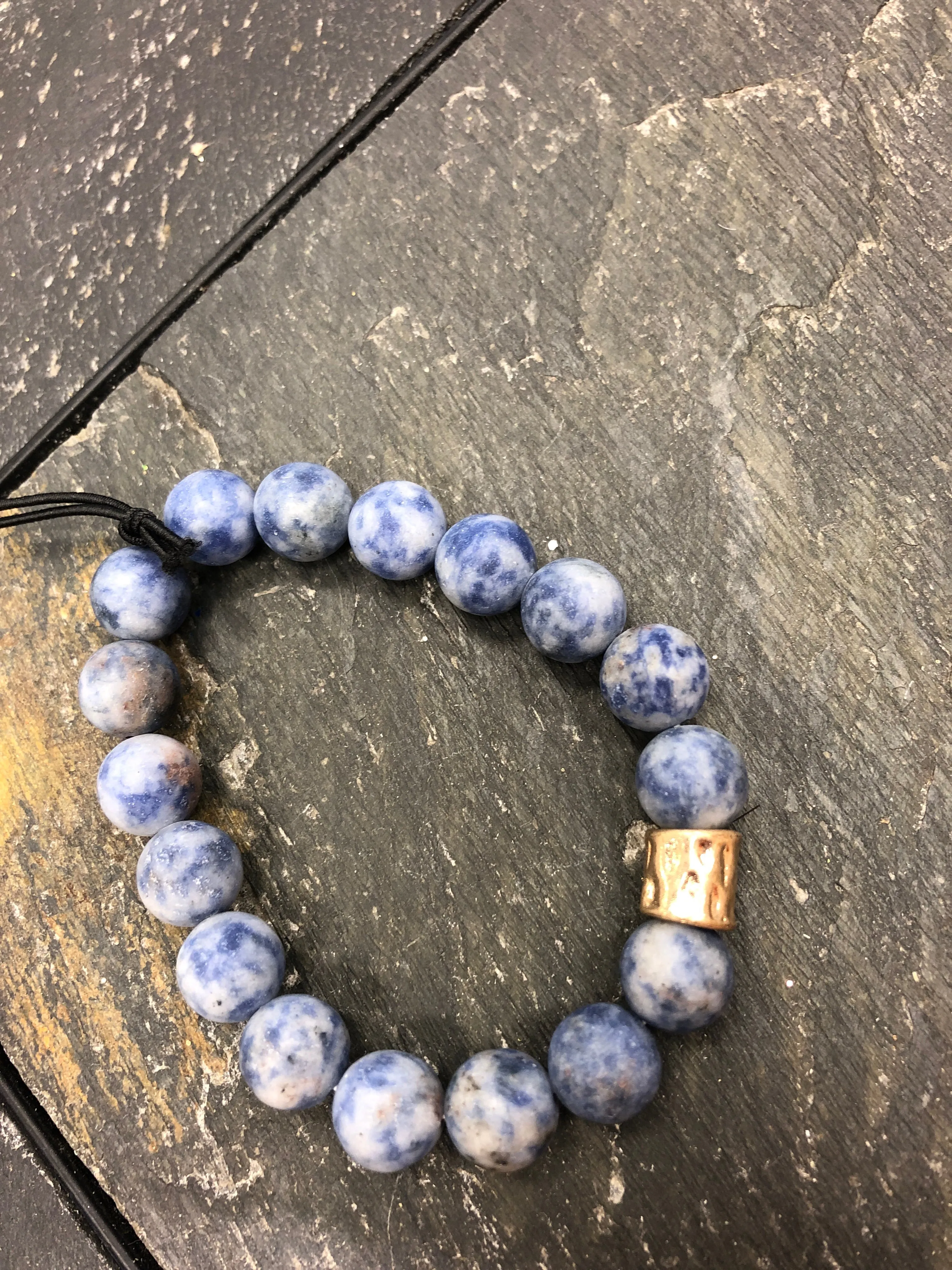 Stone Bracelet- Blue