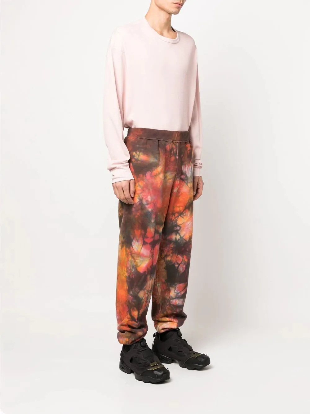 STORM DYE NO PROBLEMO SLOGAN-PRINT SWEATPANTS