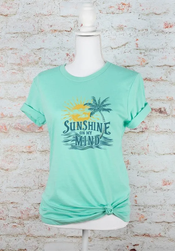 Sunshine On My Mind Graphic Tee